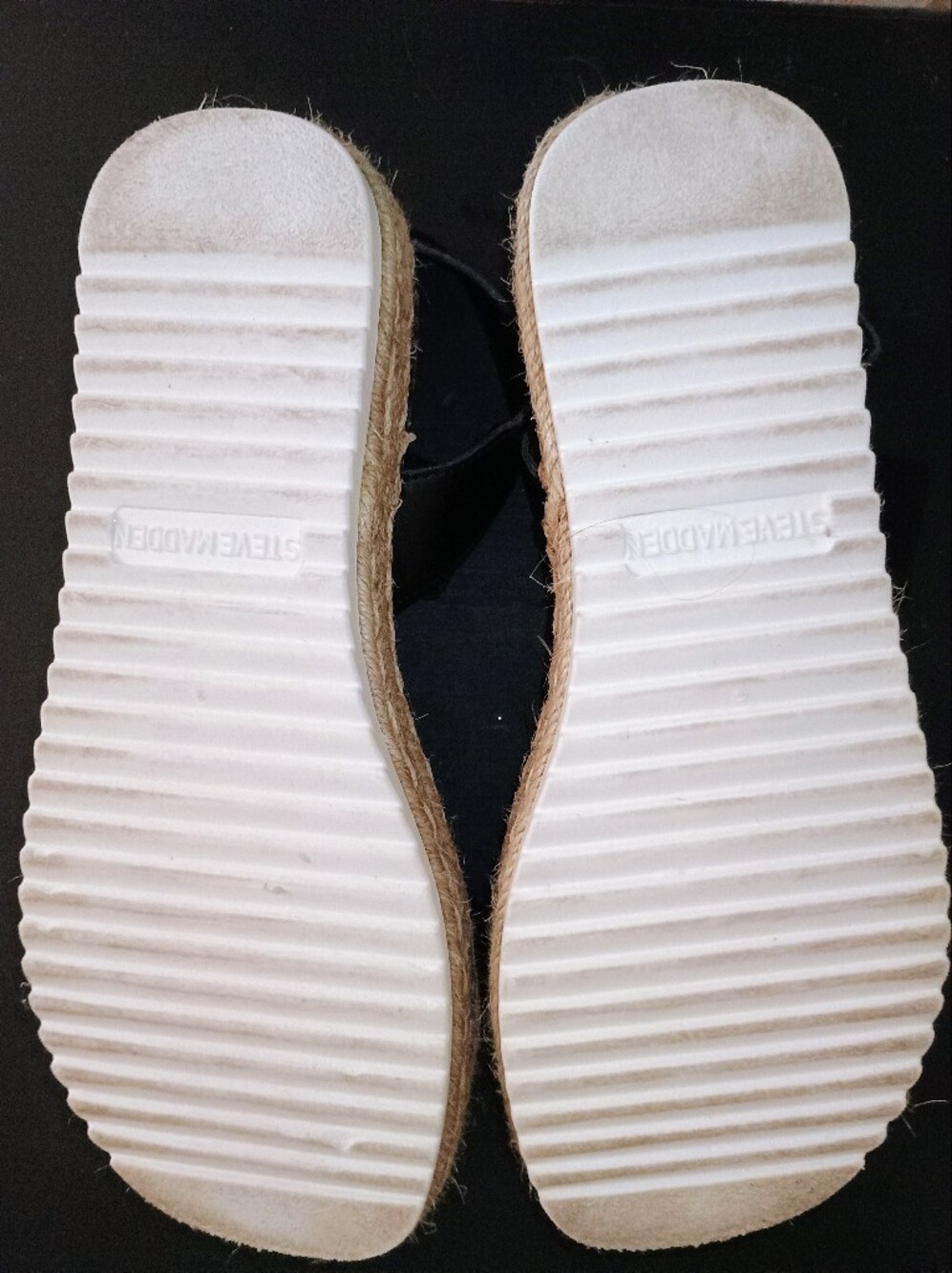 NWOT | Steve Madden Black Jaklin Espadrille - Picture 11 of 11